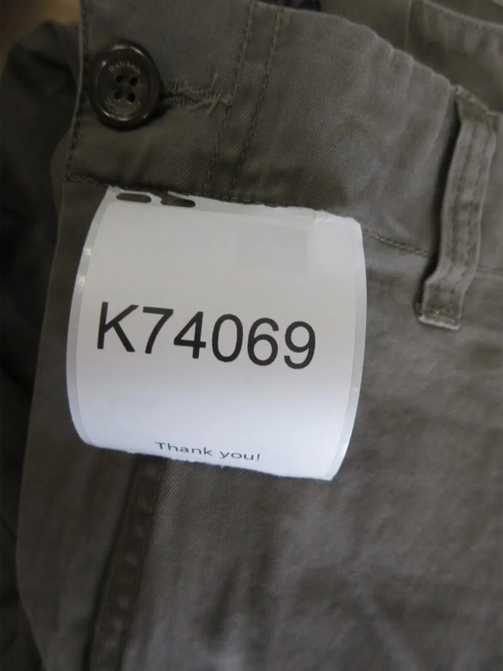 Banana Republic Pants 44X32 Cargo Relaxed Chino Baggy Utility Y2K NEW